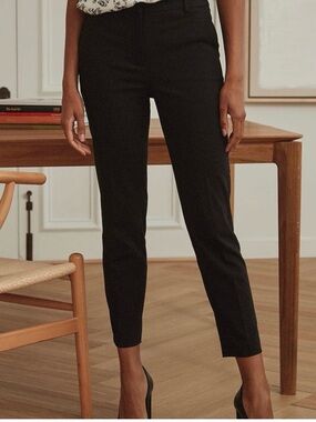 RW&CO. Black Slim Cropped Ankle Pants
